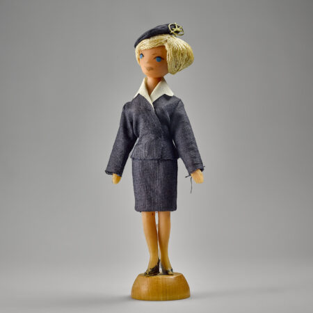 Stewardess der INTERFLUG